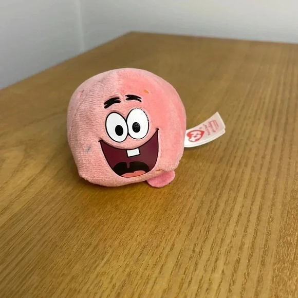 Patrick Star Teeny Ty Plushie Mini Beanie Babies - Picture 1 of 5